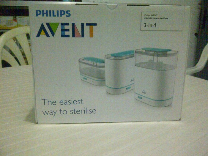 PROMO Philips Avent 3 in 1 Electric Steam Sterilizer JMM
