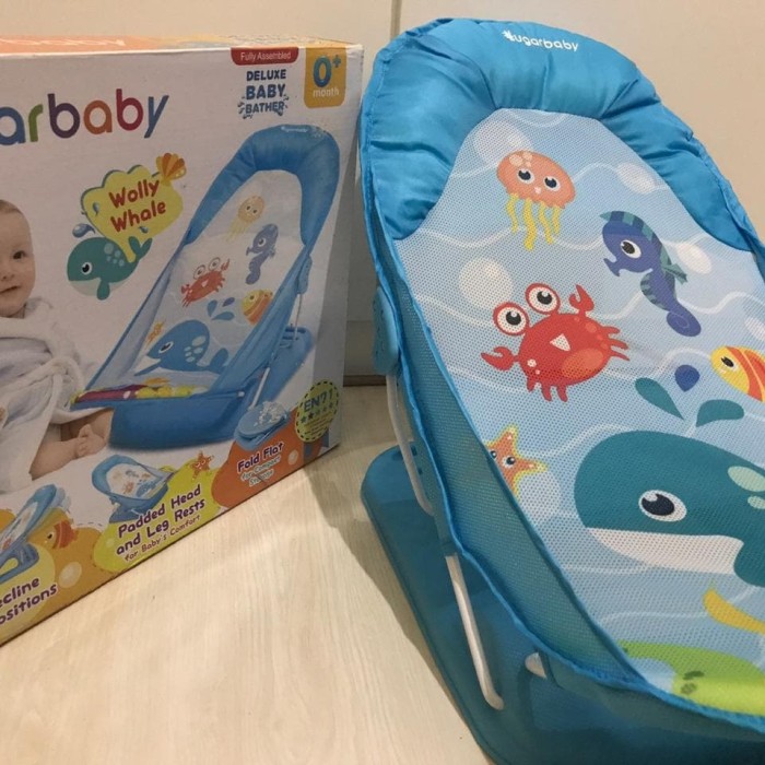 Sugarbaby Baby Bather / Kursi mandi bayi - Biru