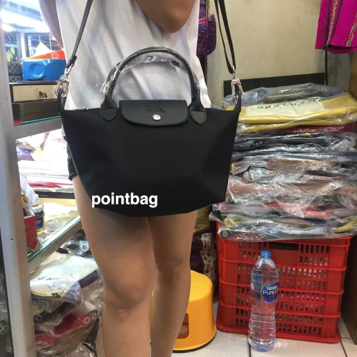 tas wanita longchamp messenger nylon/selempang/tas long