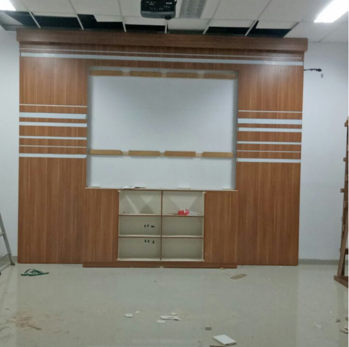 Jual Panel Screen Kantor Office Dinding  Finishing HPL  Taco 