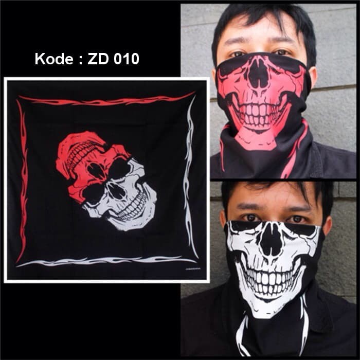 Bandana Kotak | Sapu Tangan | Syal | CK Zakdoek ZD010 RW