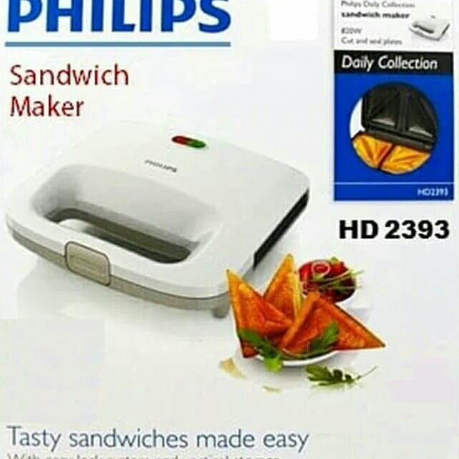 Pemanggang Roti / Philip HD2393 - Sandwich Maker / Toaster