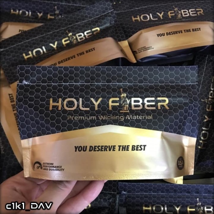 Jual Holy Fiber cotton premium wicking material kapas vape Kota
