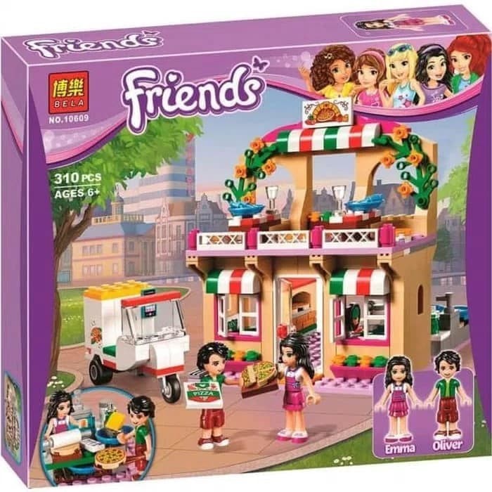 Jual Bela 10609 Bricks Lego Friends Heartlake Pizzeria Pizza