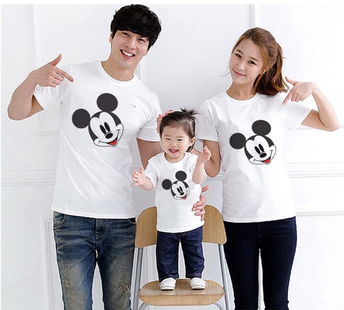 Foto Produk Kaos Baju Tshirt Couple Mickey Mouse MM02 dari lysinshop