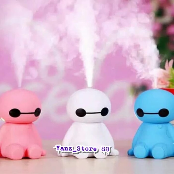 Animatey Universal Mini Donut Humidifier Spray USB Travel Portable Innovative Mineral Water Bottle Humidifier
