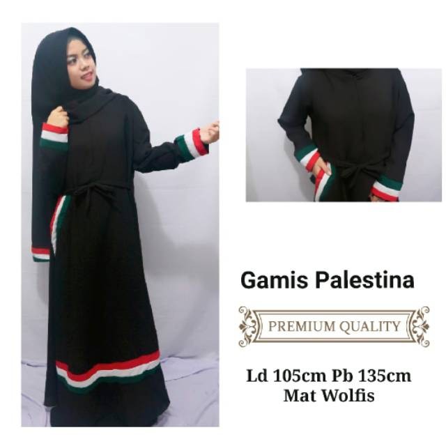 Baju Muslim Palestina Wanita