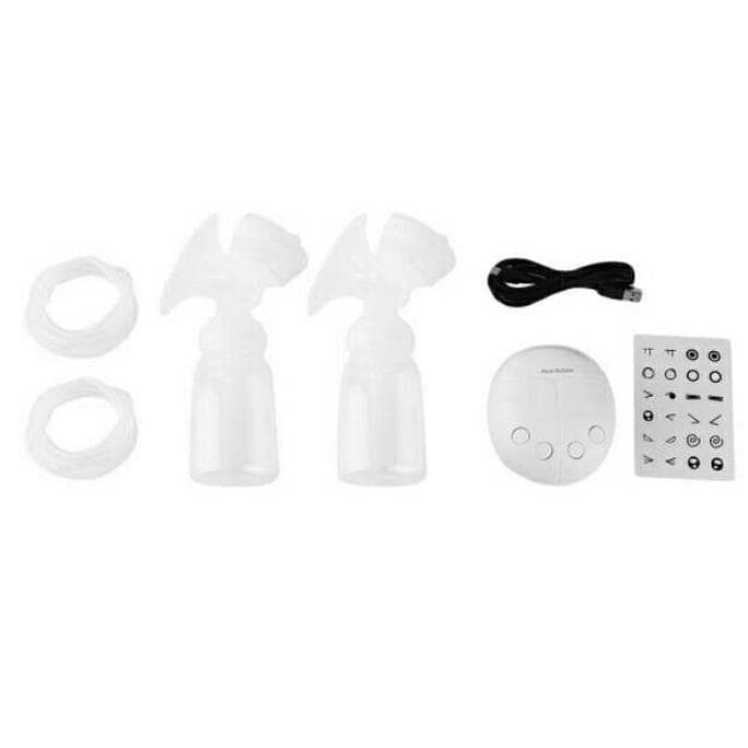 Jual Murah Ready !! Pompa Asi Double Breast Pump Elektrik Real Bubee