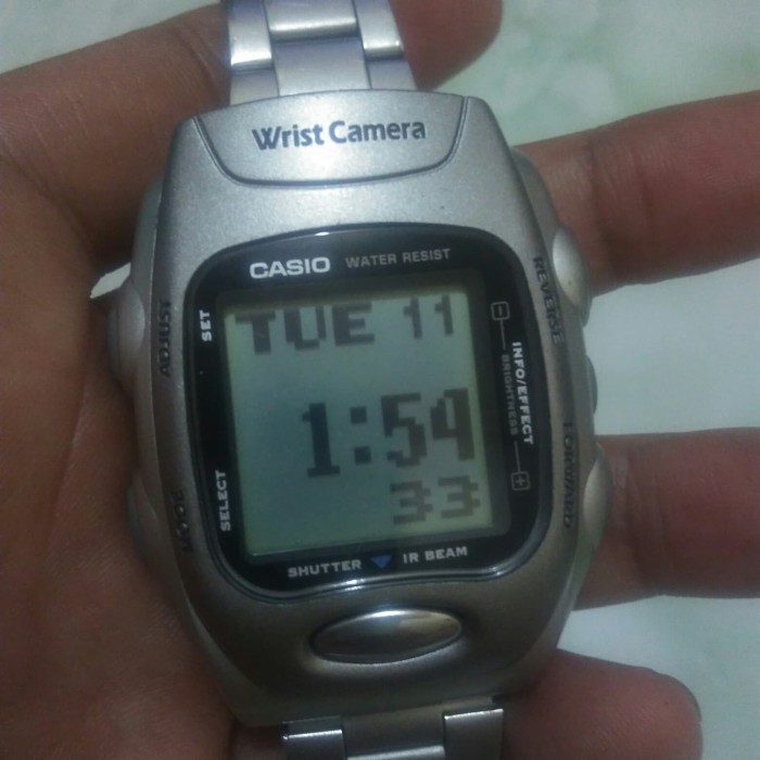 casio wrist camera