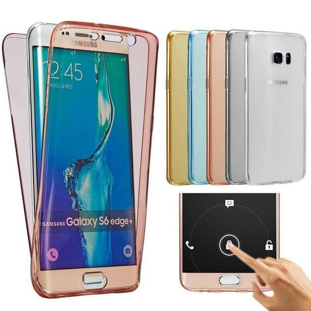 Soft Case full body 360 Samsung S6 Edge S7 edge S8 S8 Plus S9 S9 plus