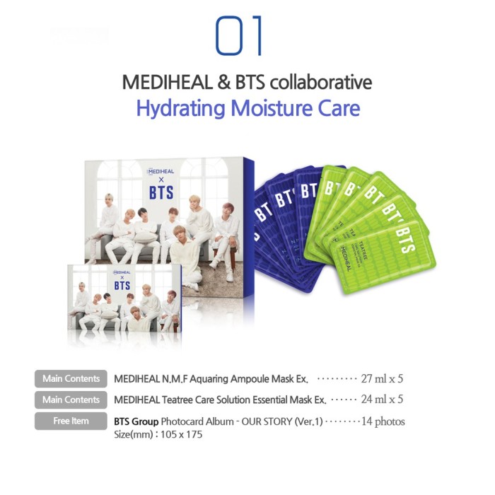 Download Jual Bts Bts X Mediheal Special Edition Facial Mask Sheet Skin Care Jakarta Timur Baangtaan Tokopedia Yellowimages Mockups