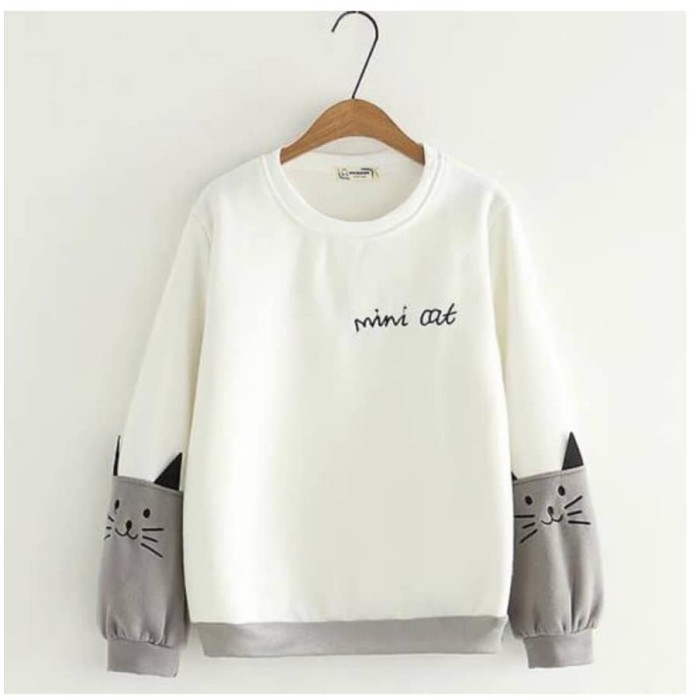 fleece cat sweater