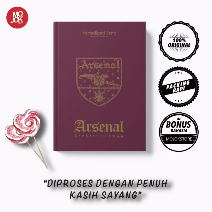 Foto Produk Arsenal Berhati Nyaman dari Mojok Store