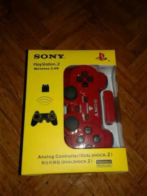 Stik Ps2 Wireless Stick Ps 2 Tanpa Kabel Contoller Playstation 2