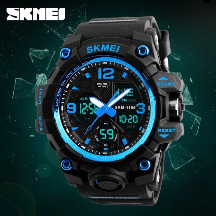 skmei 1155 blue