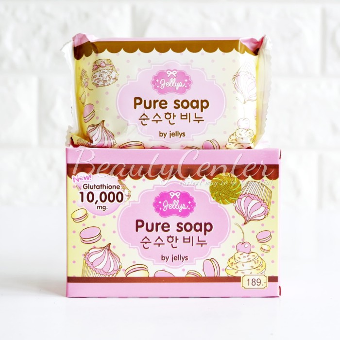 Jual Jellys Pure Soap by Jellys / Original Thailand 100 Jakarta