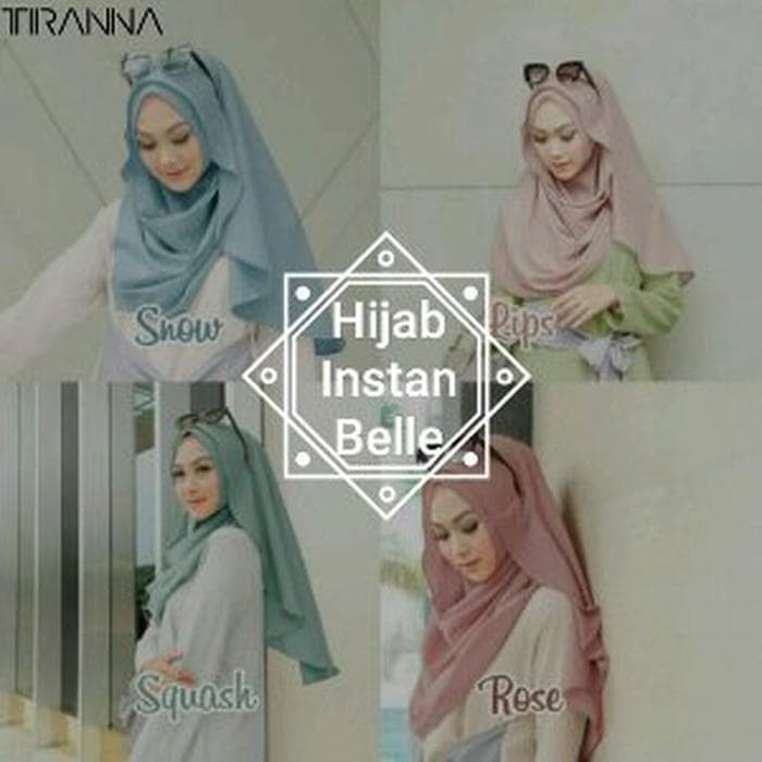 Top HIJAB JILBAB KERUDUNG INSTAN BELLE