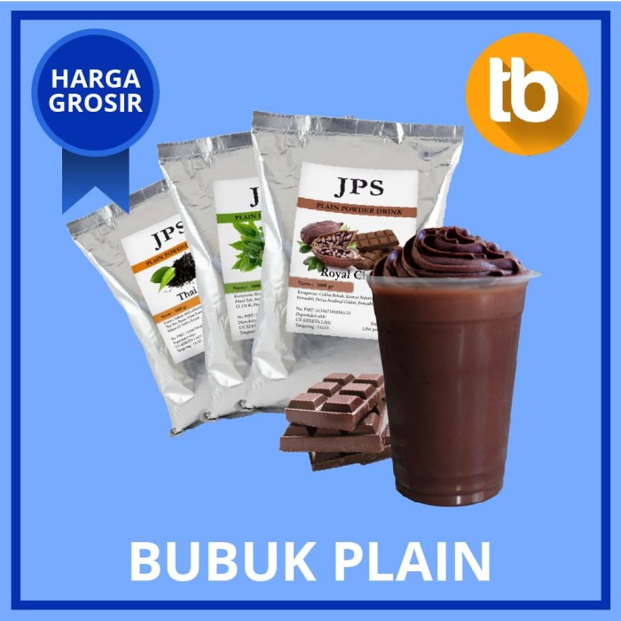 JPS Bubuk Plain Aneka Rasa (Powder minuman dan makanan) 1 Kg Ekonomis