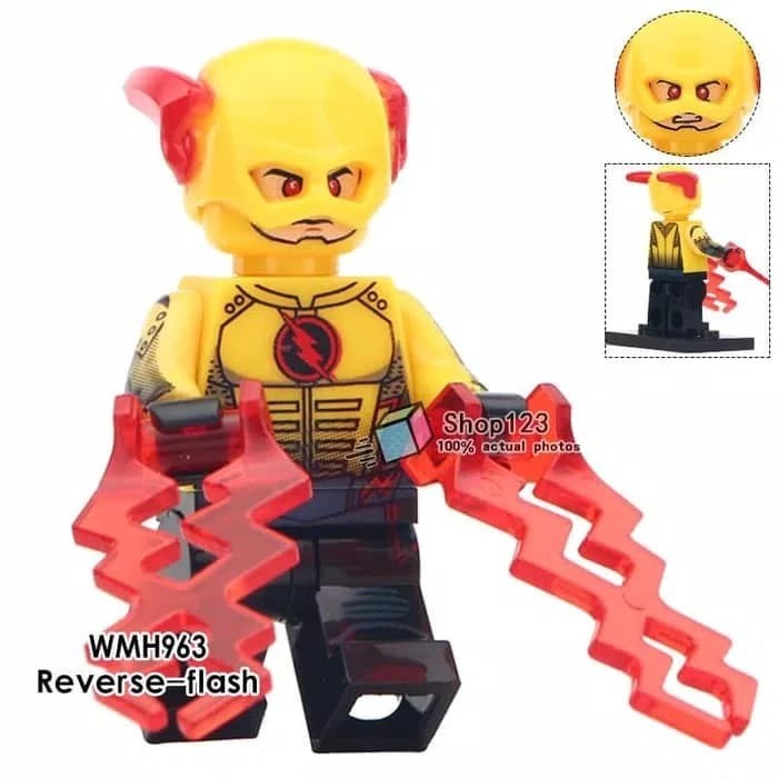 Jual Lego Minifigure Flash 016 Red Flash Xinh Minifigures Super