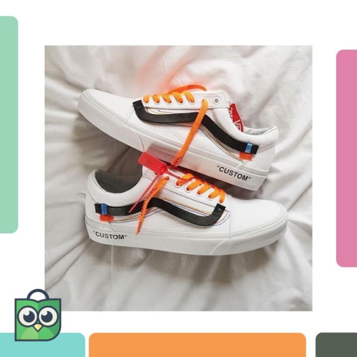 vans x off white harga