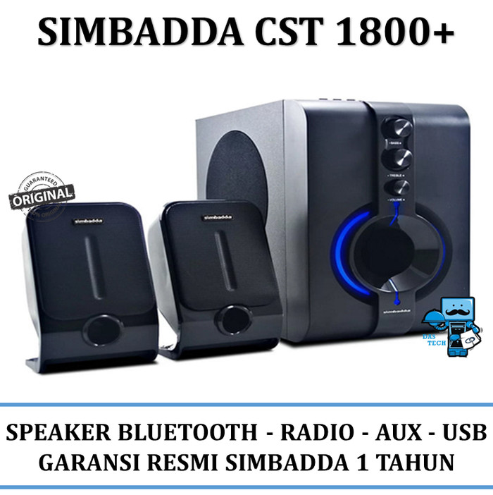 Jual Speaker Aktif Simbadda CST 1800+ - Include Bluetooth ...