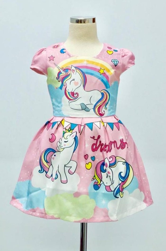 baju dress unicorn