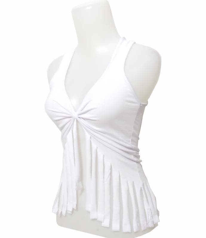 baju senam aerobic zumba sobek tanktop senam sobek yoga unik murah -