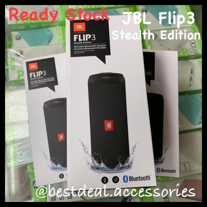 harga jbl flip 3 stealth edition