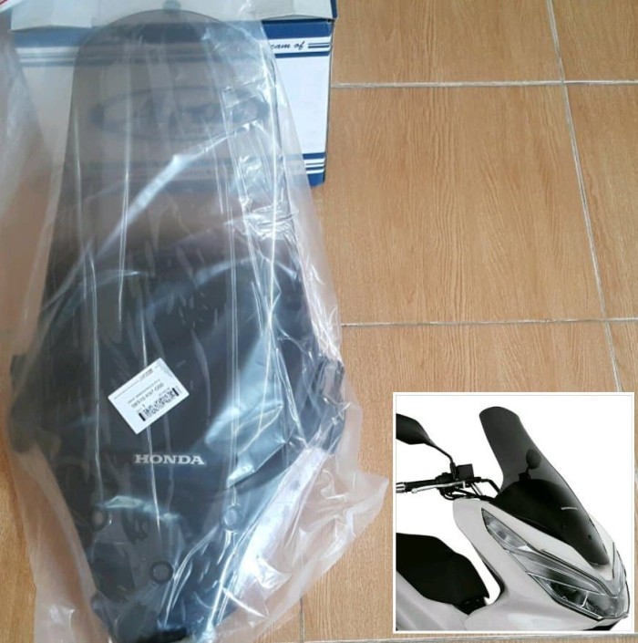 WINSIL WINDSHIELD HIGH VISOR NEW PCX150 PCX 150 2018 LOKAL ORIGINAL