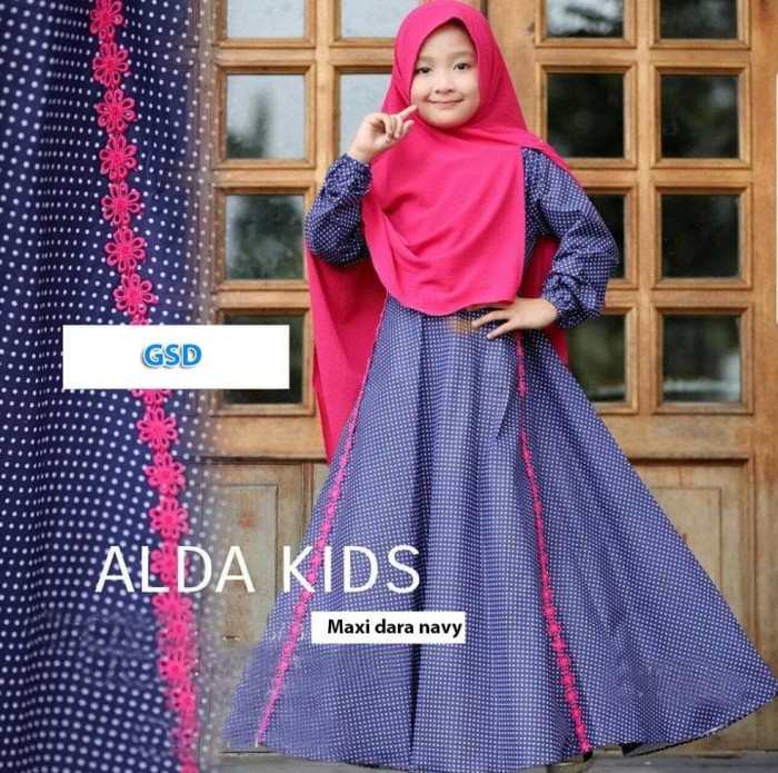 Foto Produk Baju Muslim Anak Wanita-Gamis Pesta Anak Cewe-Dress Syari Anak Cewe- dari Franziska