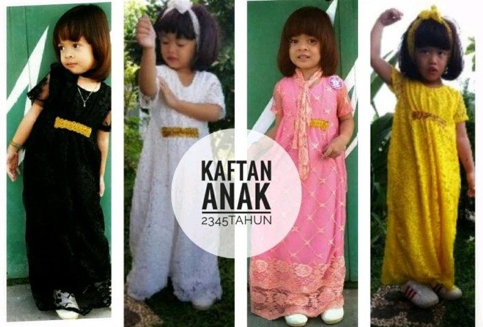 Foto Produk Kaftan Anak-Gamis Anak-Kaftan Brukat Anak-Brukat-Baju Lebaran Anak dari Franziska