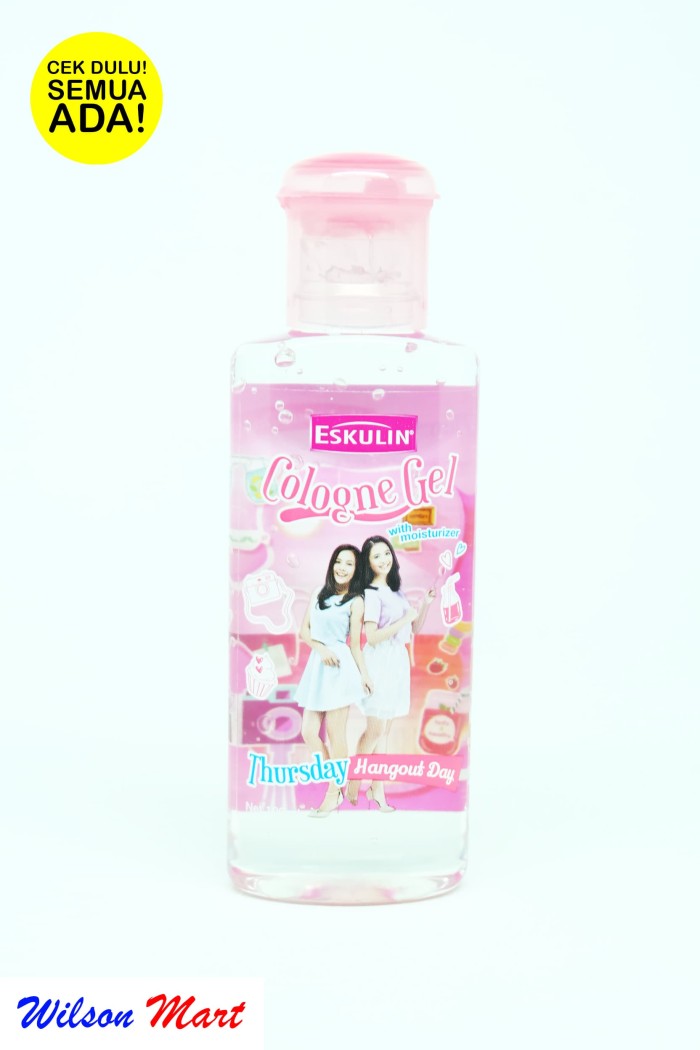 ESKULIN THURSDAY HANGOUT DAY PINK COLOGNE GEL WITH MOISTURIZER 100 ML