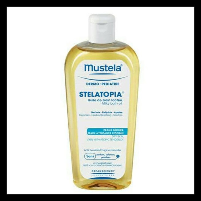 Stelatopia milky bath oil mustela