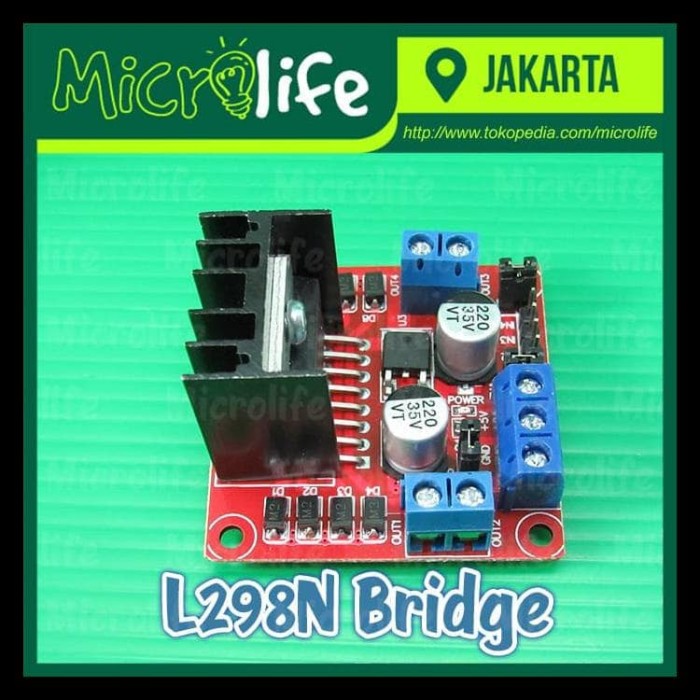 L298N Dual H Bridge Dc Driver Module For Arduino Control Board Stepper Motor fu