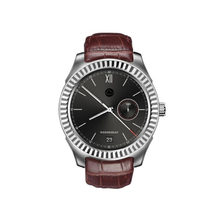 Foto Produk dt no.1 d7 Smatrwatch android 3G Silver Brown dari Gerai Digital