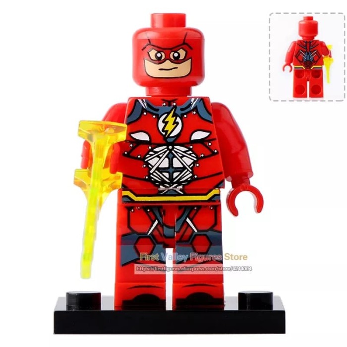 Jual Minifigure Red Flash Lantern Lobo Black Adams 0153 Lego