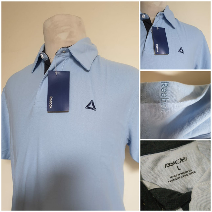 reebok polo shirts green