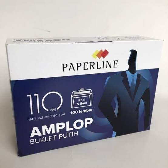 Jual Amplop paperline 110 pps (114x162 mm putih ) - Kota