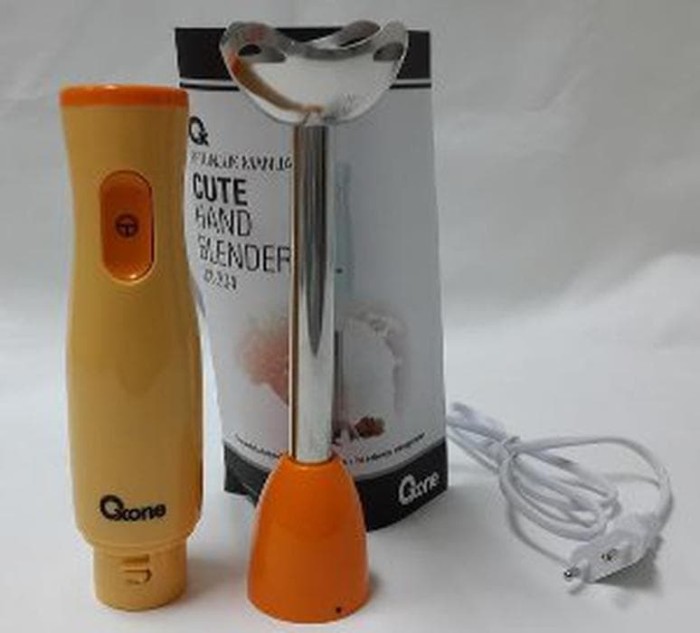Jual Oxone Cute Hand Blender OX 204 OX204 Blender Tangan Orange Blu