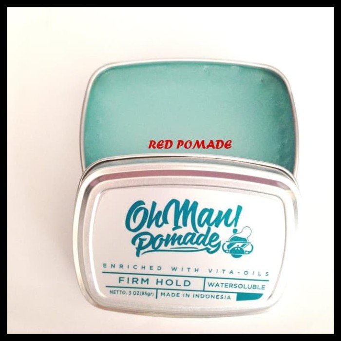 HOT SALE POMADE OH MAN! NUTRI BLUE FIRM HOLD WATERBASED + FREE SISIR