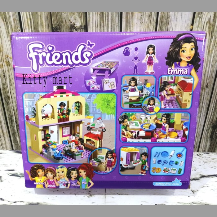 Jual Mainan Anak Lego Friends Sy880 Brick Lego Friends Pizza Emma