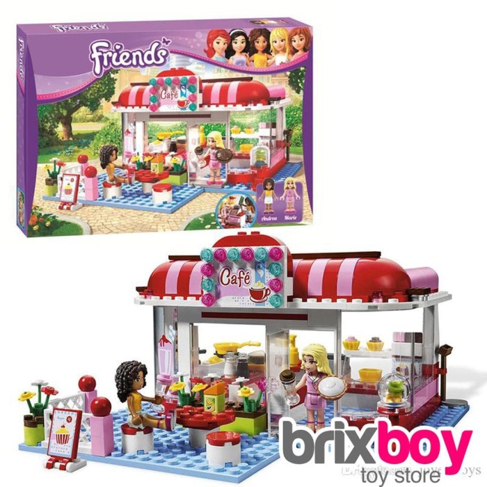 Jual Lego Friends Bela 10162 Friends Heartlake City Cafe 221pcs 3061
