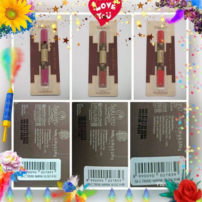 Info Lipstik Sariayu Travelbon.com Info Lipstik Sariayu Travelbon.com