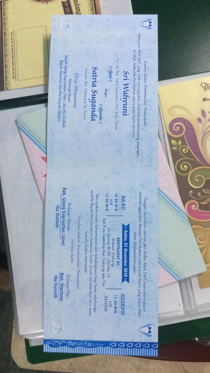 Undangan Pernikahan Numpuk Info Kece Undangan Pernikahan Numpuk Info Kece