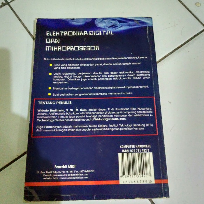 Elektronika Digital dan Mikroprosesor - Buku Murah