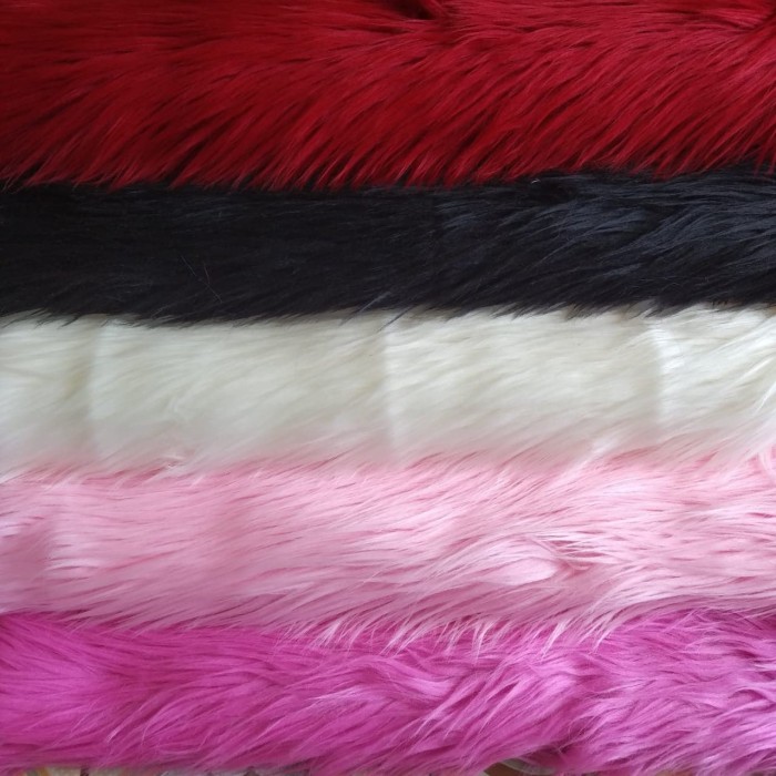 Jual Karpet russian fur putih 50x75 cm Hitam DKI Jakarta Pejaten