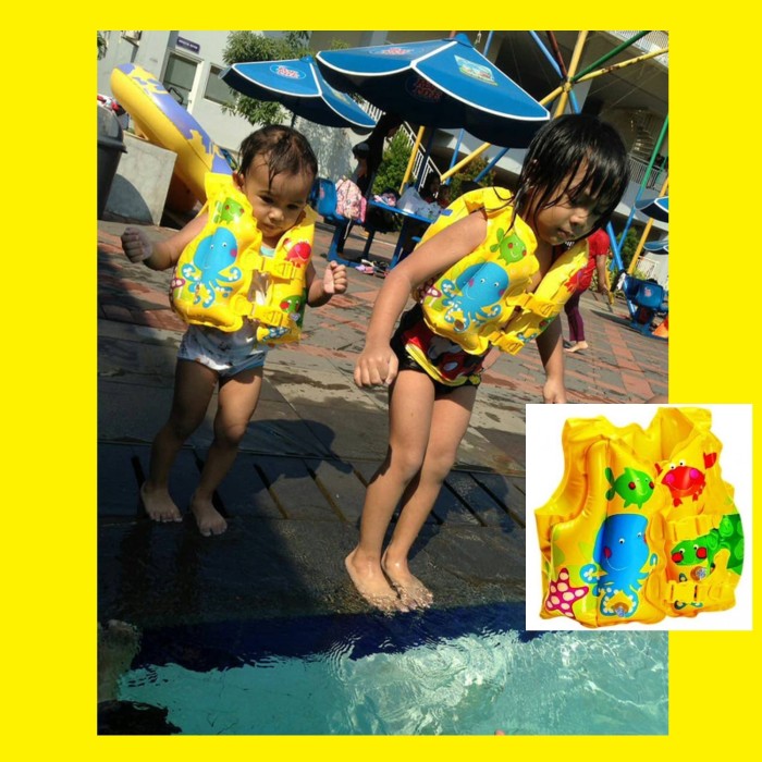 Pelampung Renang Anak Rompi renang Fish Swim Vest Intex 59661