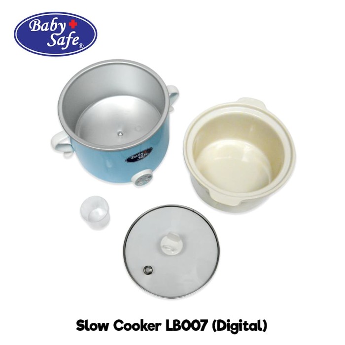 BABY SAFE Slow Cooker Digital LB007 Alat Masak MPASI Bayi