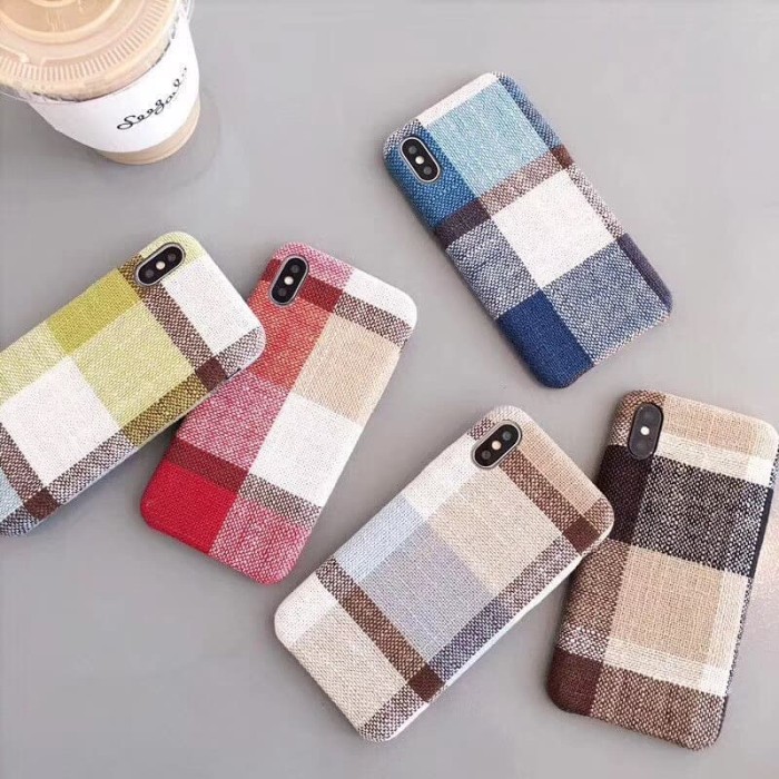 Jual Comfort Cloth Soft Case Casing Kain iPhone 6 6S 7 8 X
