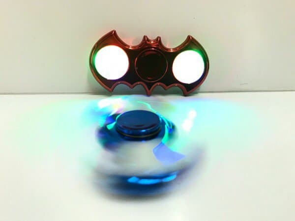 Fidget Spinner BATMAN LED CHROME Spinner Batman Chrome